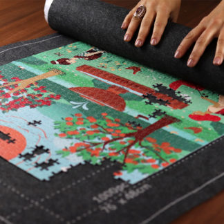 Tapis de puzzle pratique