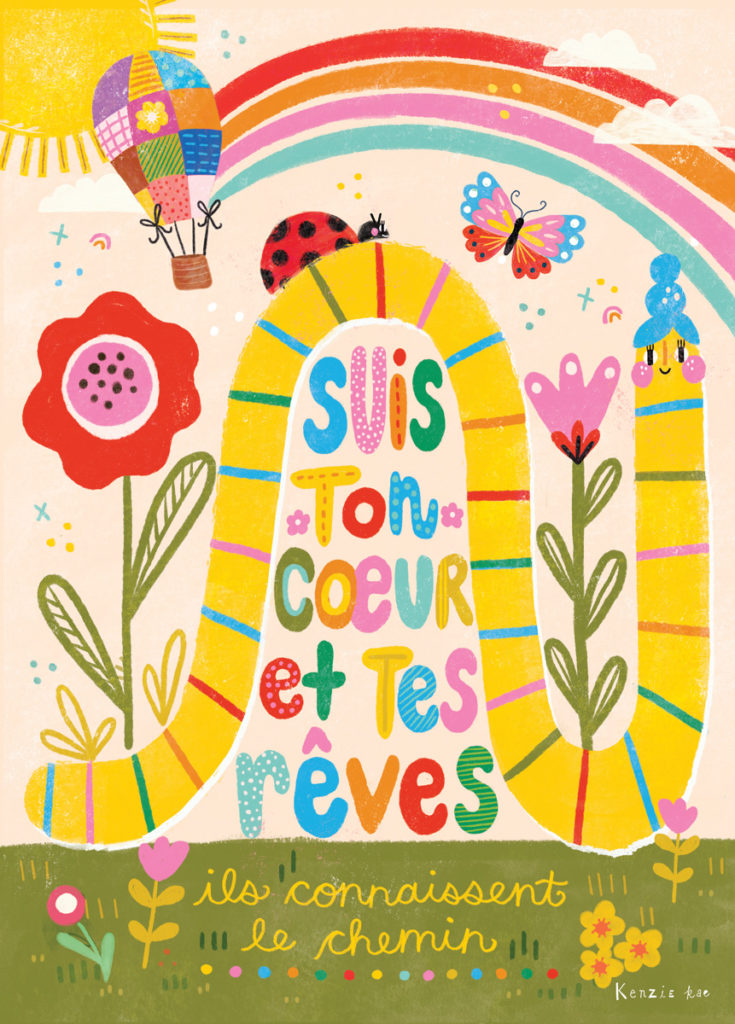 Le chemin 500 pièces Les puzzles des éditions imaginaires