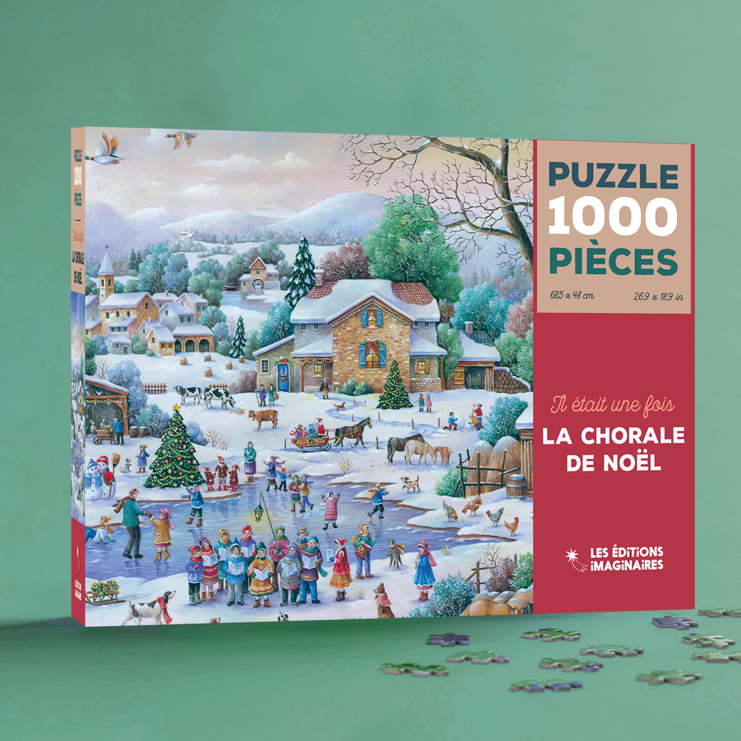 La chorale de Noël - 1000 pièces - Les puzzles des éditions imaginaires
